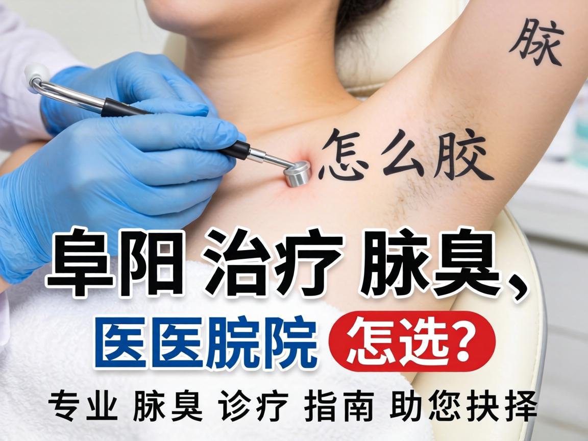 阜阳治疗腋臭医院怎么选？专业腋臭诊疗指南助您抉择