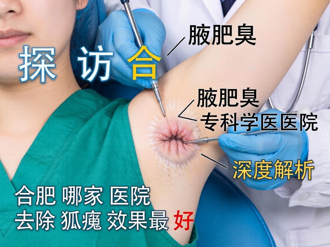 探访合肥腋臭专科医院，深度解析合肥哪家医院去除狐臭效果最好