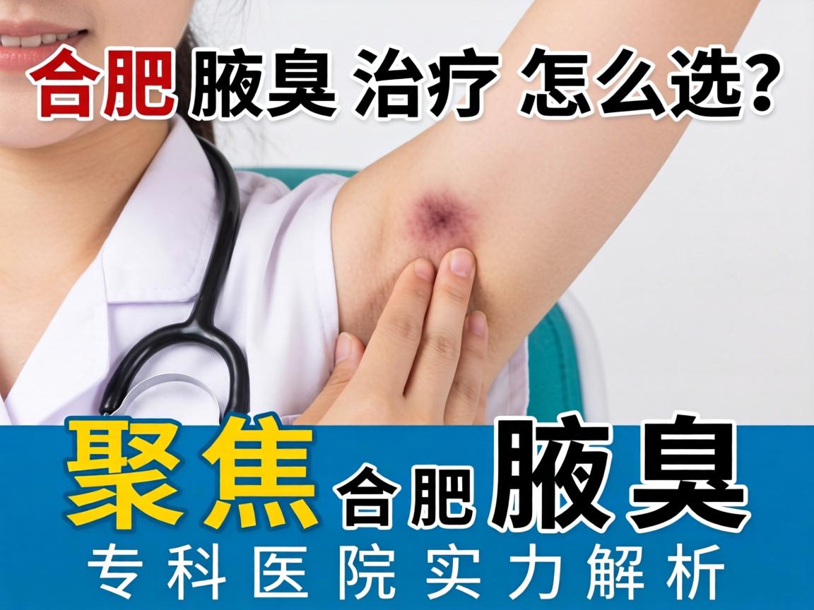 合肥腋臭治疗怎么选?聚焦合肥腋臭专科医院实力解析 合肥腋臭治疗怎么选?聚焦合肥腋臭专科医院实力解析