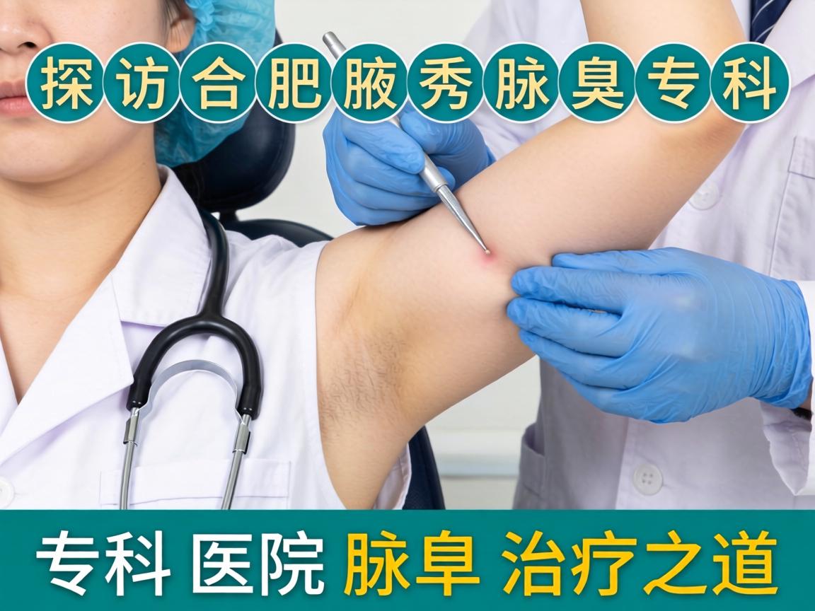 探访合肥腋秀腋臭专科，详解专科医院的腋臭治疗之道