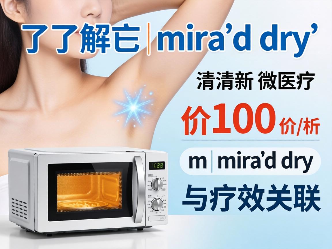 了解miradry清新微波价格 解析miradry价格与疗效关联