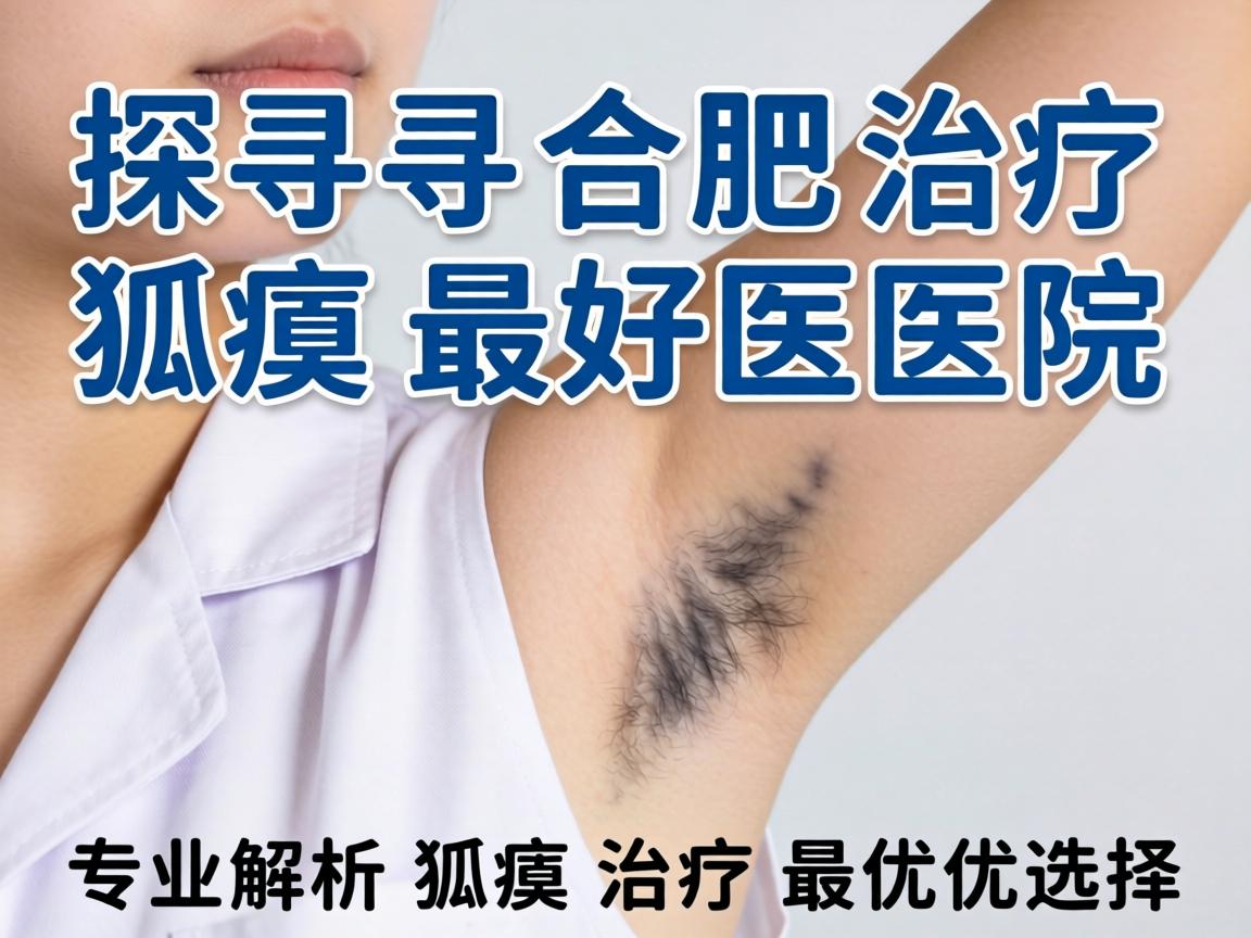 探寻合肥治疗狐臭最好医院，专业解析狐臭治疗最优选择