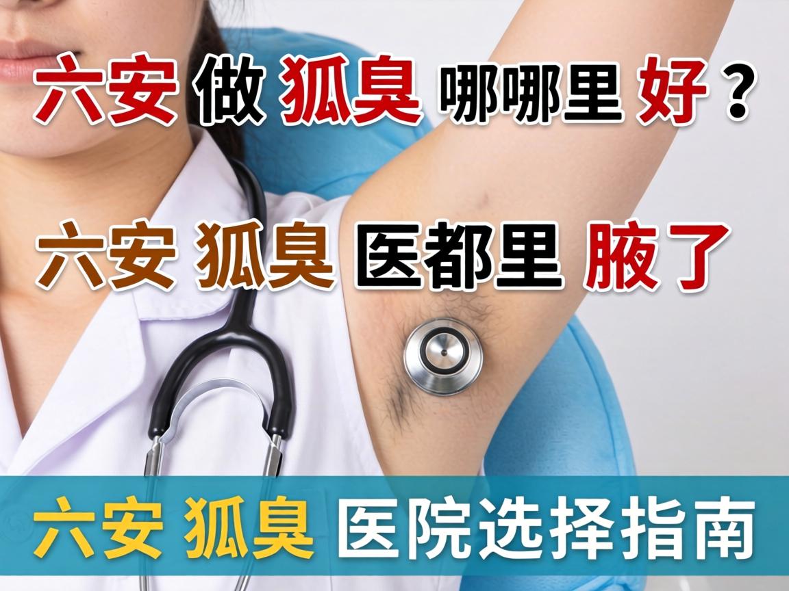 六安做狐臭哪里好？六安狐臭医院选择指南