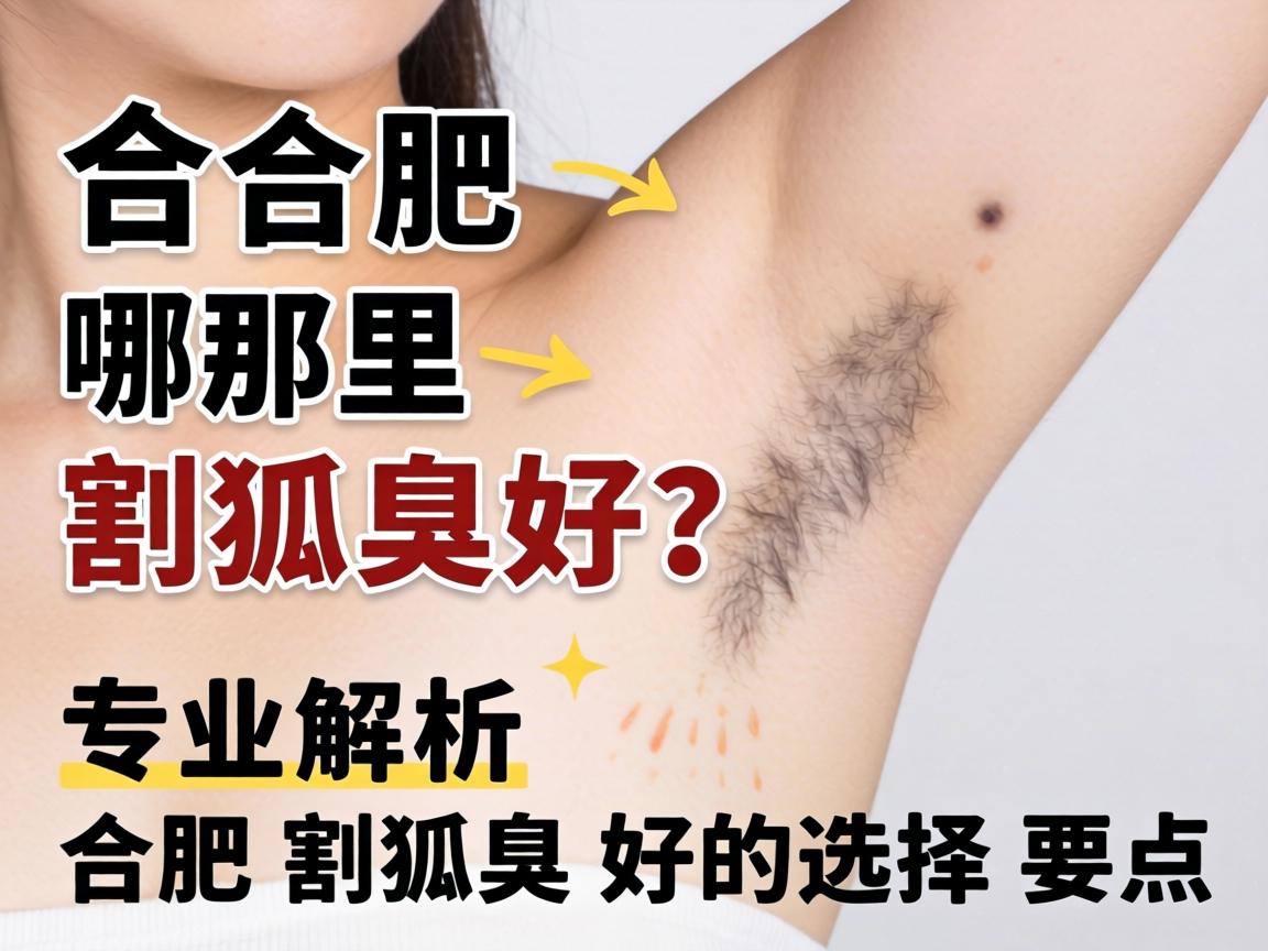 合肥哪里割狐臭好？专业解析合肥割狐臭好的选择要点