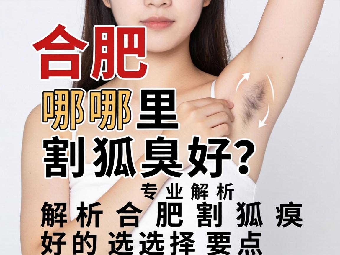 合肥哪里割狐臭好？专业解析合肥割狐臭好的选择要点