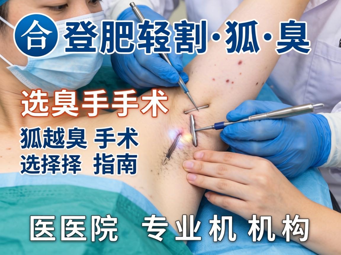 合肥割狐臭手术医院选择指南,详解狐臭手术专业机构 合肥割狐臭手术医院选择指南,详解狐臭手术专业机构