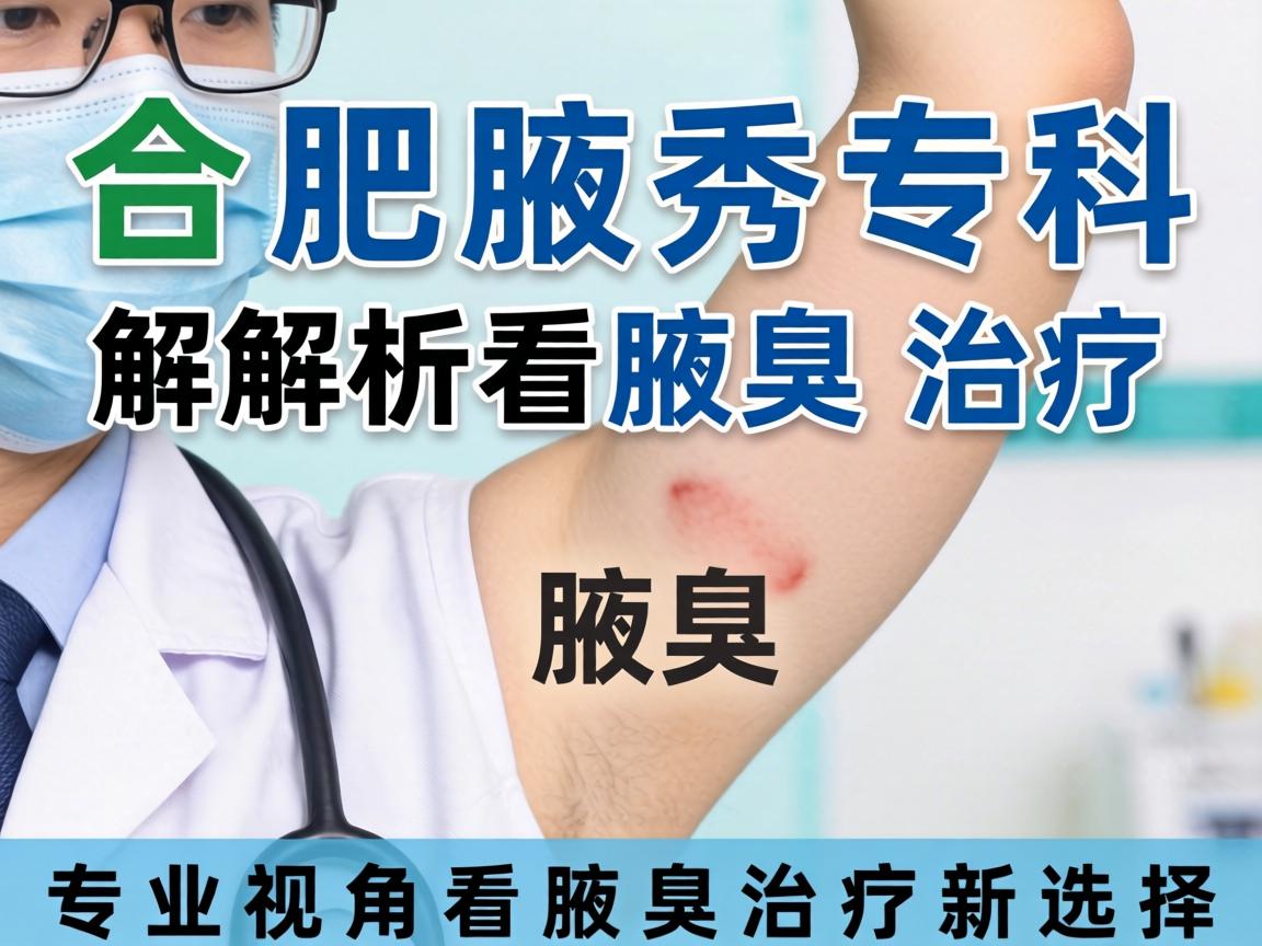 合肥腋秀专科解析腋臭治疗，专业视角看腋臭治疗新选择