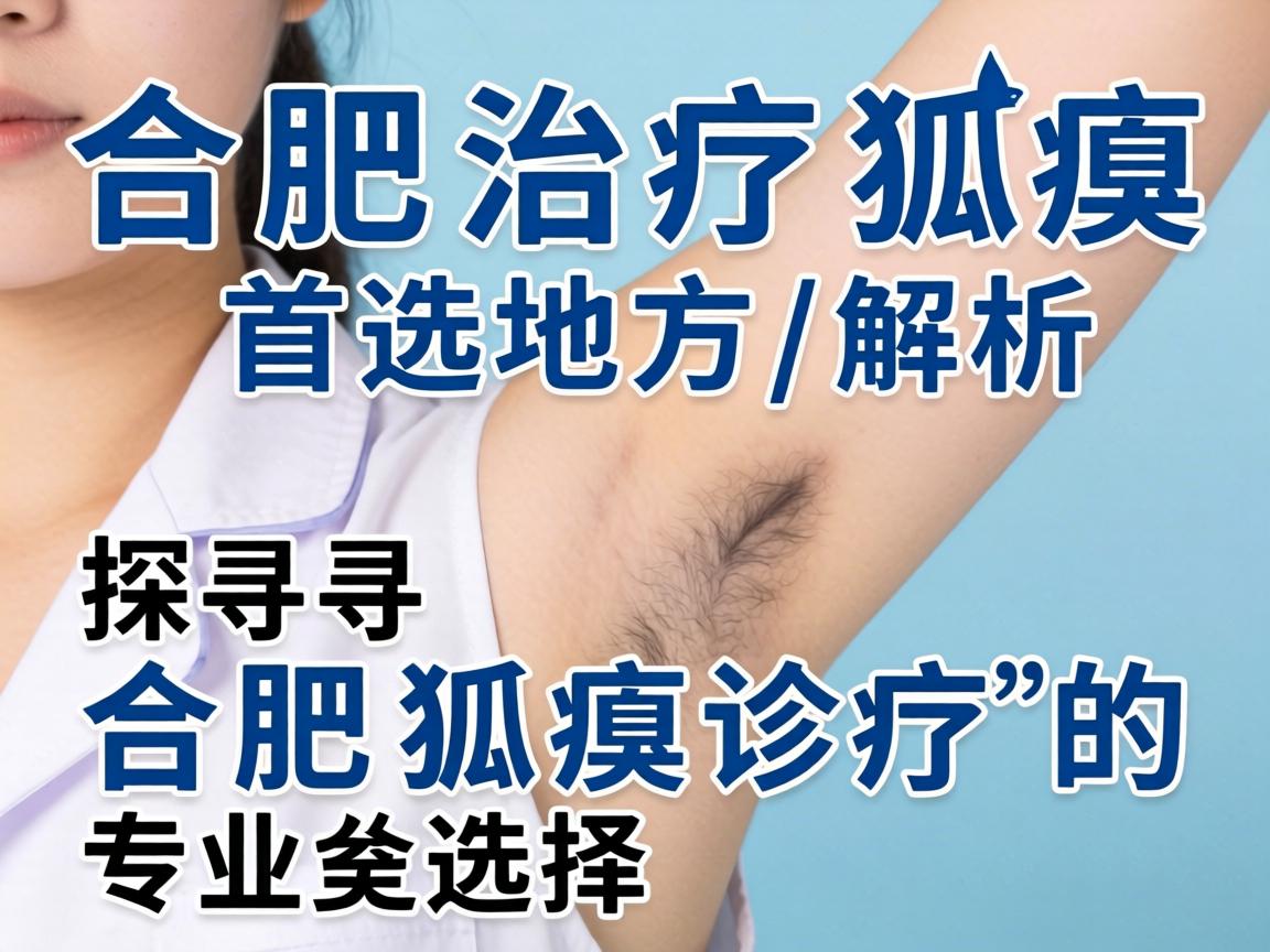 合肥治疗狐臭首选地方解析，探寻合肥狐臭诊疗的专业选择