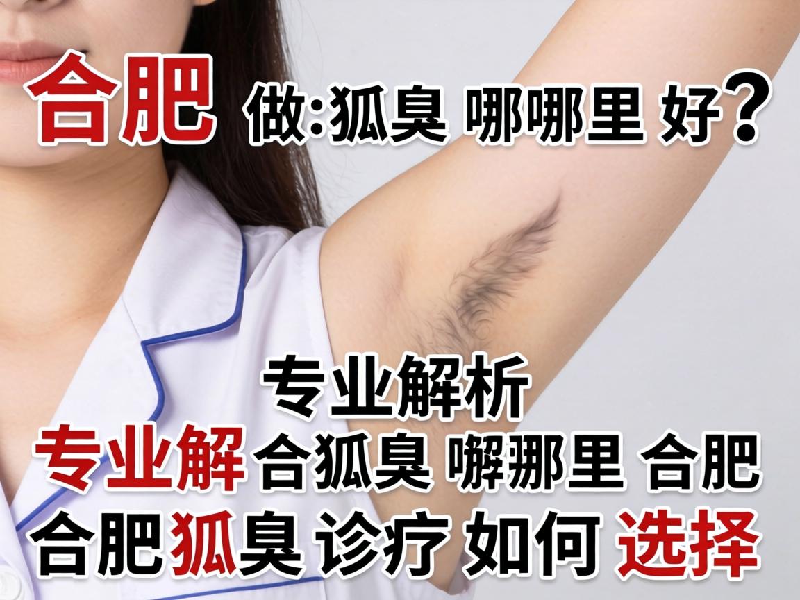 合肥做狐臭哪里好？专业解析合肥狐臭诊疗如何选择