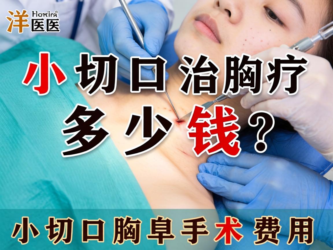 小切口治疗腋臭多少钱?详解小切口腋臭手术费用 小切口治疗腋臭多少钱?详解小切口腋臭手术费用