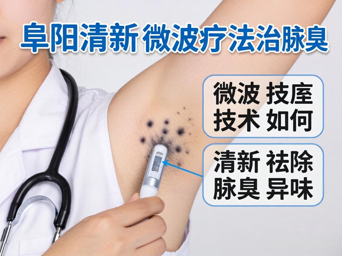 阜阳清新微波疗法治腋臭，微波技术如何清新祛除腋臭异味