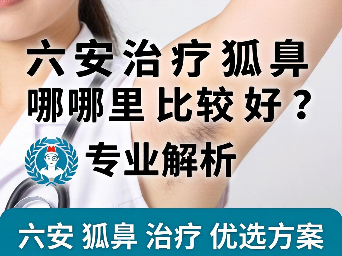 六安治疗狐臭哪里比较好？专业解析六安狐臭治疗优选方案