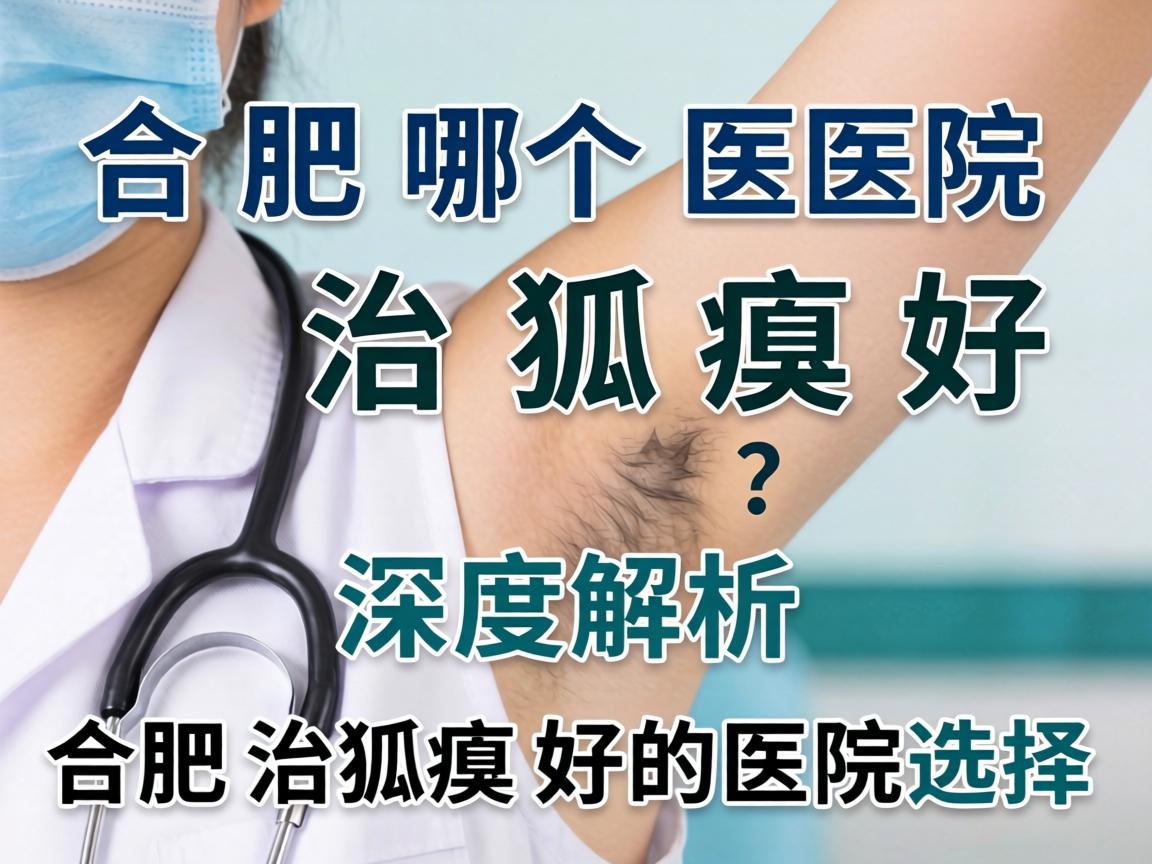 合肥哪个医院治狐臭好?深度解析合肥治狐臭好的医院选择 合肥哪个医院治狐臭好?深度解析合肥治狐臭好的医院选择