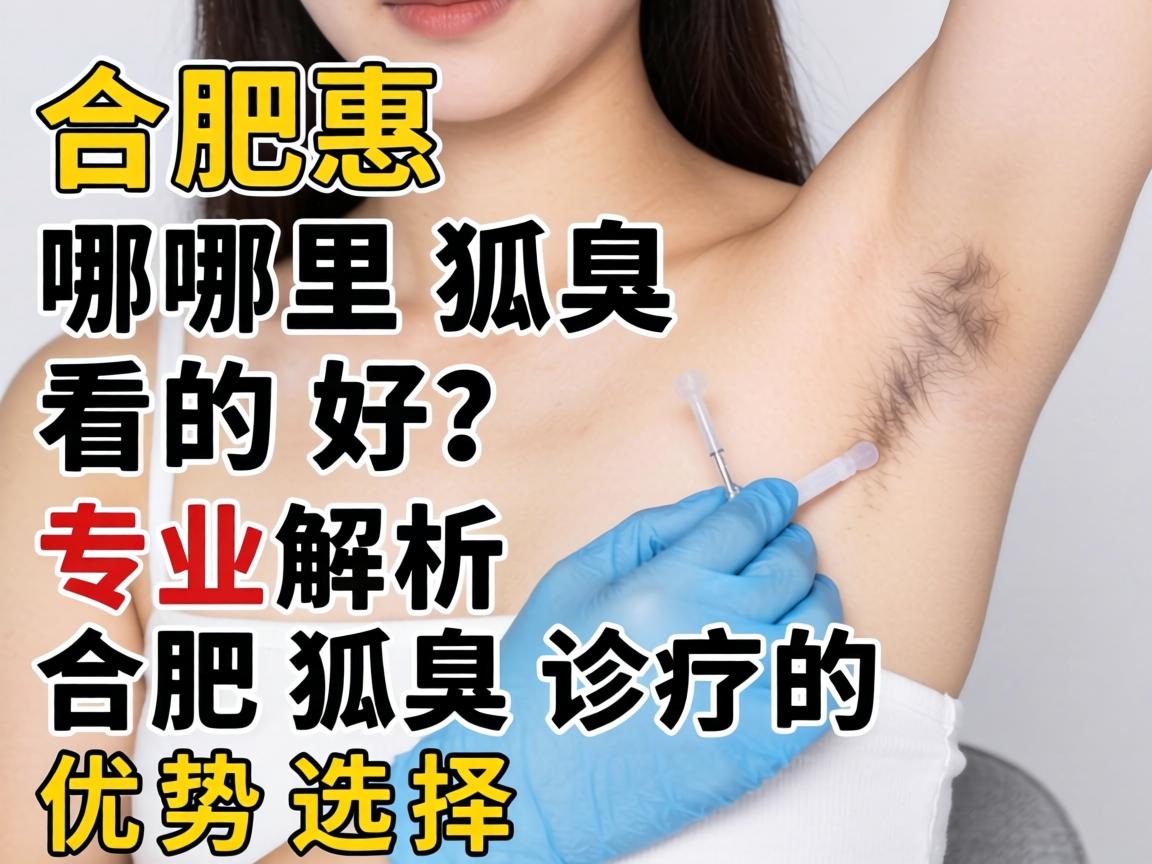 合肥哪里狐臭看的好？专业解析合肥狐臭诊疗的优势选择