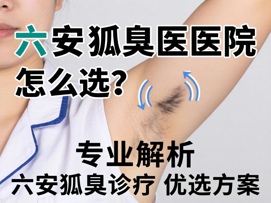 六安狐臭医院怎么选？专业解析六安狐臭诊疗优选方案