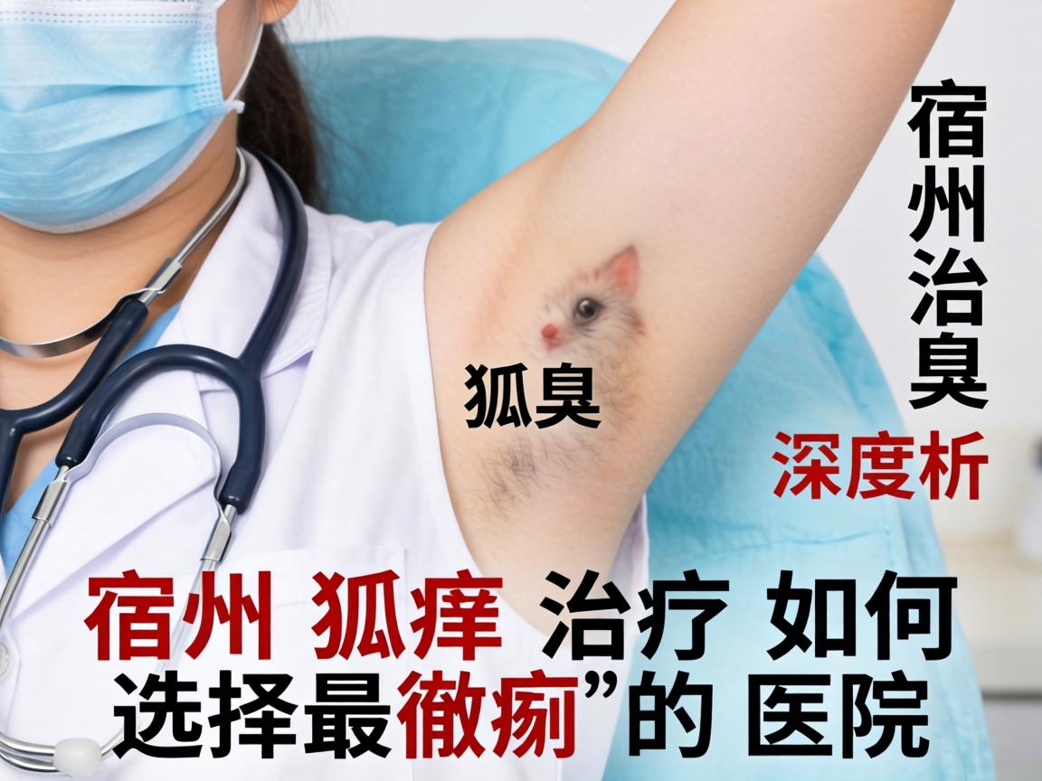 宿州治狐臭医院深度解析，宿州狐臭治疗如何选择最彻底的医院