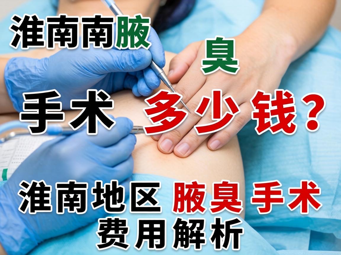 淮南腋臭手术多少钱?淮南地区腋臭手术费用解析 淮南腋臭手术多少钱?淮南地区腋臭手术费用解析