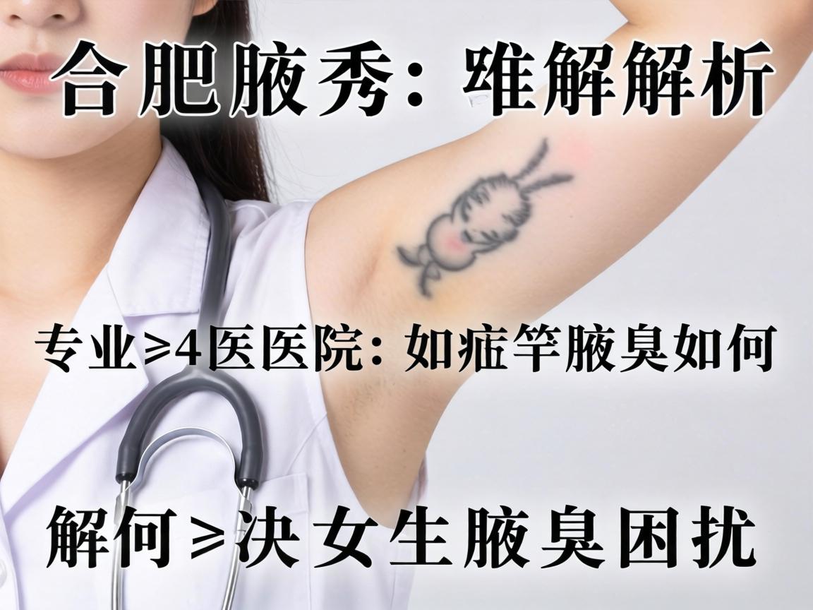 合肥腋秀解析，专业医院如何解决女生腋臭困扰