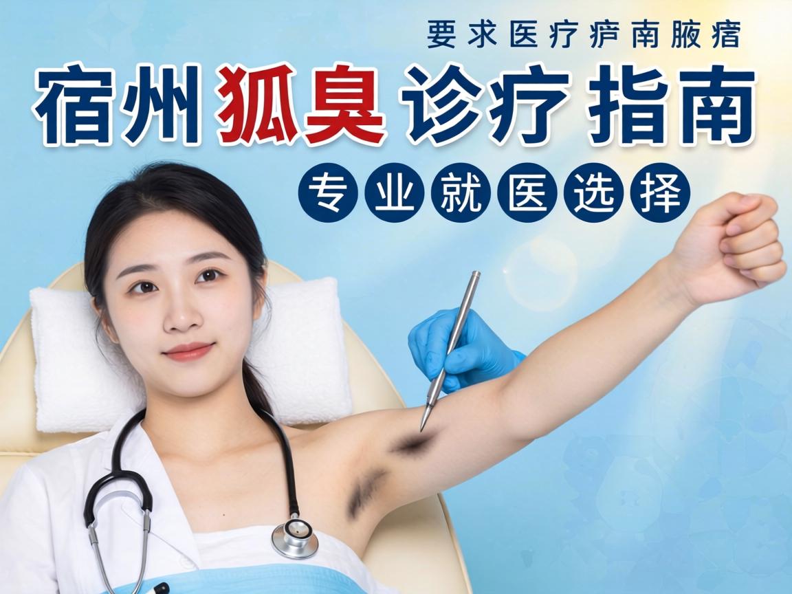 宿州狐臭诊疗指南，详解宿州狐臭专业就医选择