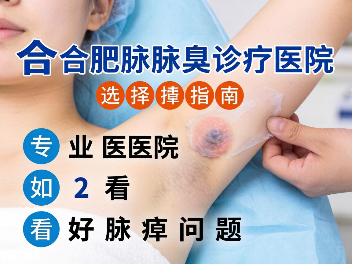 合肥腋臭诊疗医院选择指南，专业医院如何看好腋臭问题
