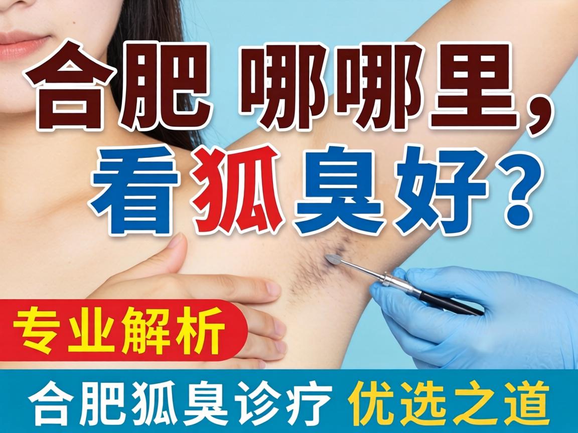 合肥哪里看狐臭好？专业解析合肥狐臭诊疗优选之道