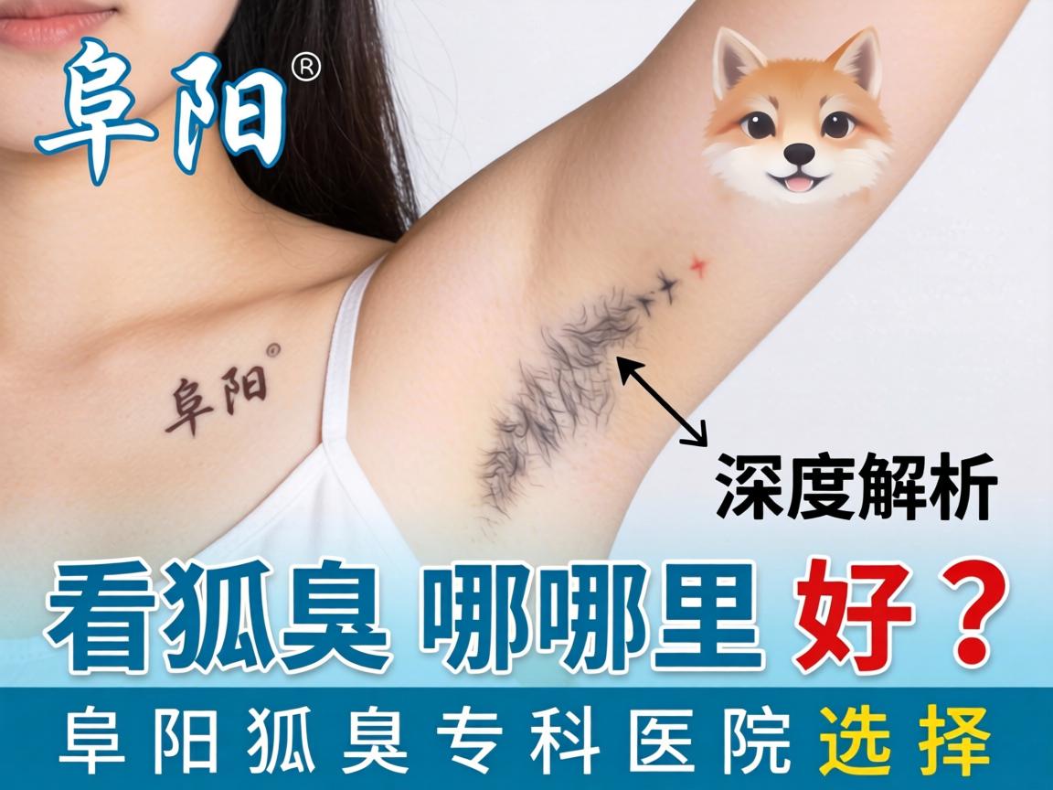 阜阳看狐臭哪里好？深度解析阜阳狐臭专科医院选择