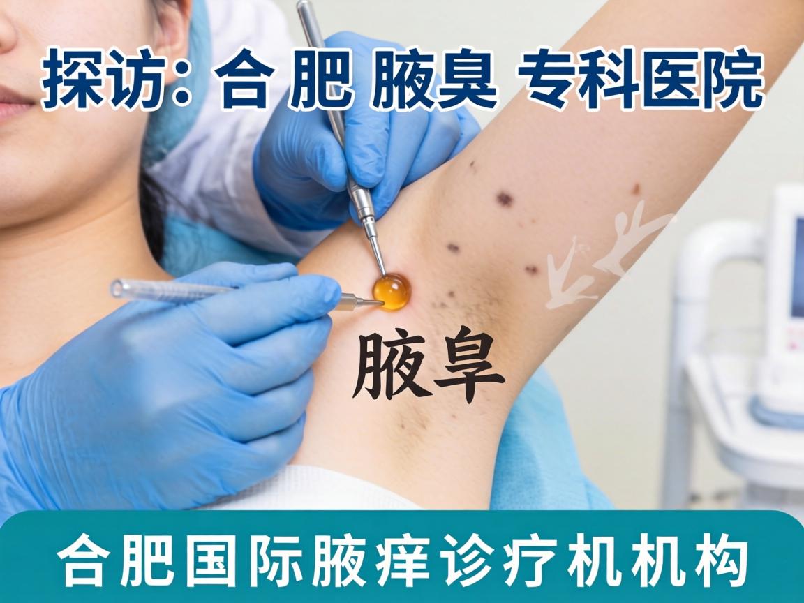 探访合肥腋臭专科医院，详解合肥国际腋臭诊疗机构