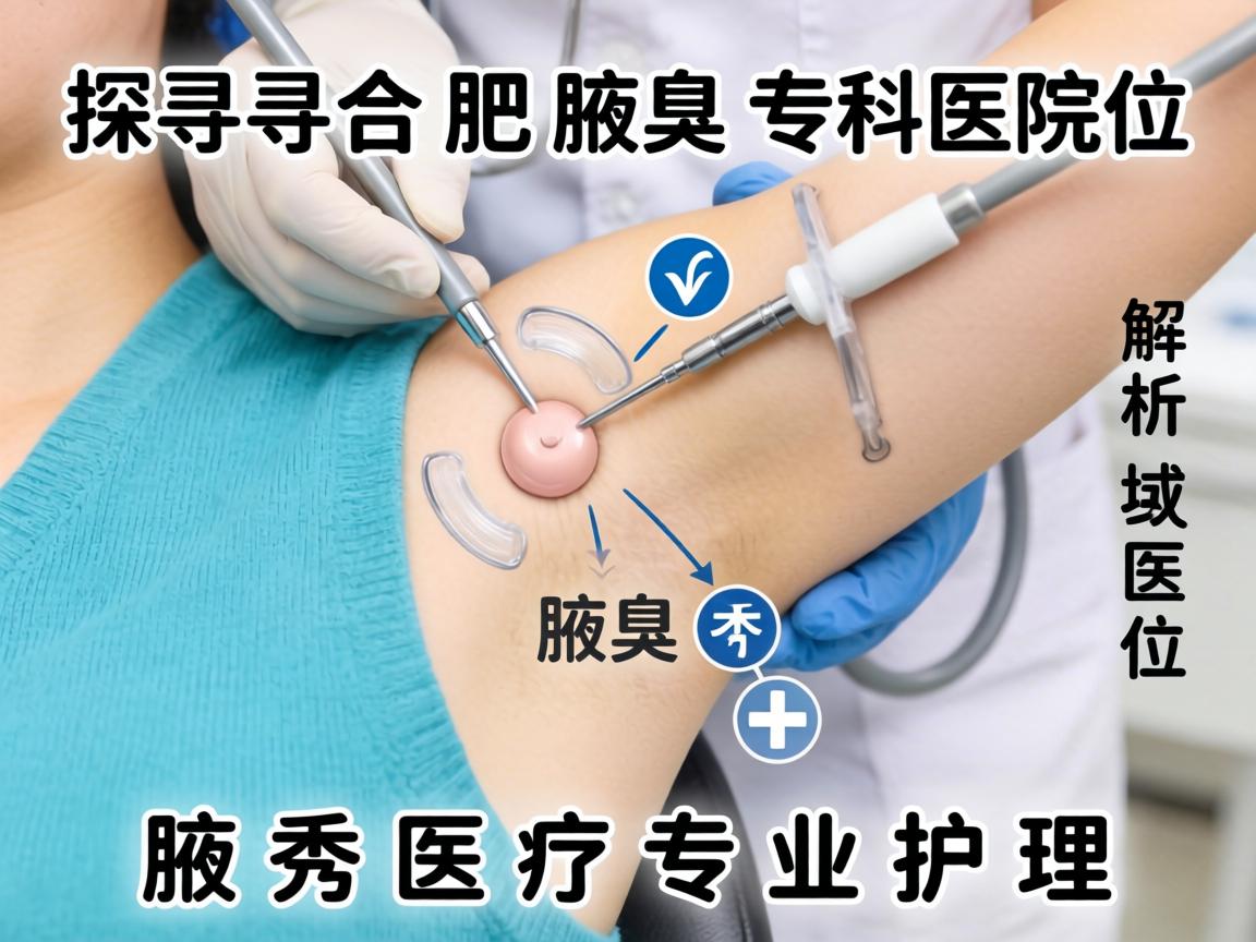 探寻合肥腋臭专科医院位置，解析腋秀医疗专业护理