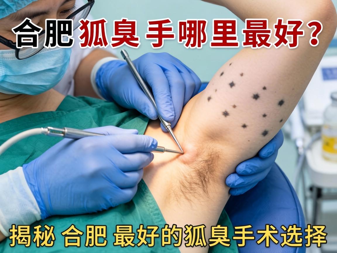 合肥狐臭手术哪里最好？揭秘合肥最好的狐臭手术选择