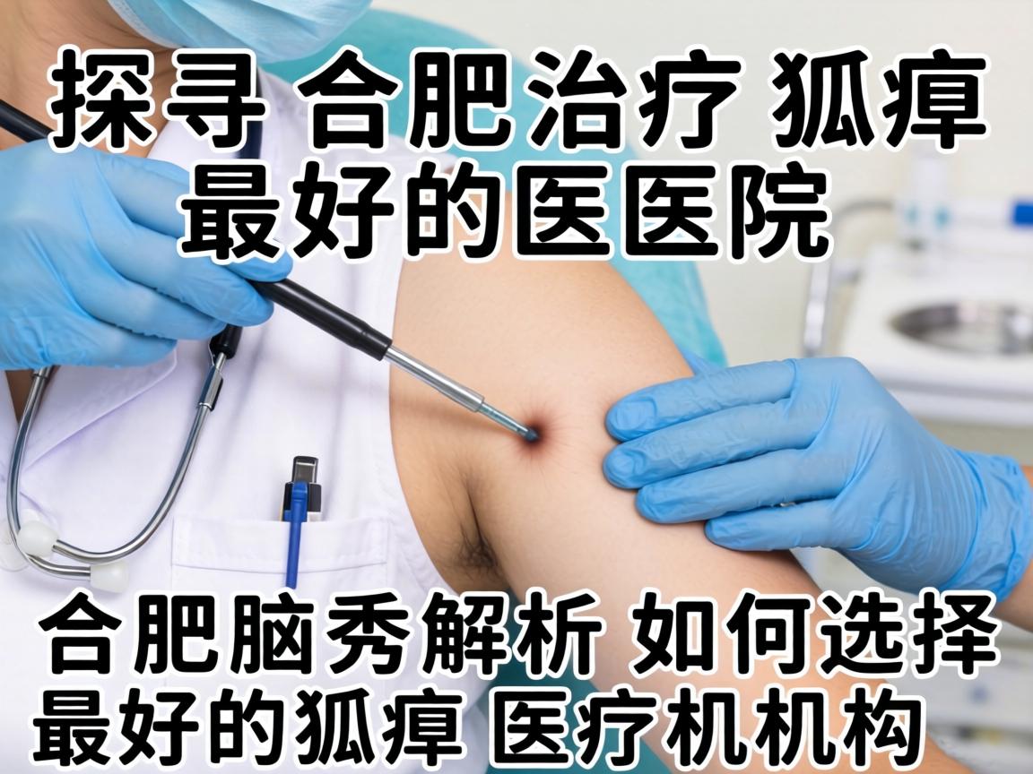 探寻合肥治疗狐臭最好的医院，合肥腋秀解析如何选择最好的狐臭医疗机构
