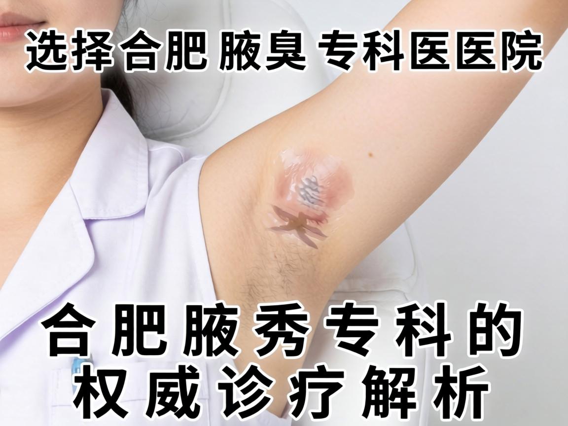 选择合肥腋臭专科医院，合肥腋秀专科的权威诊疗解析