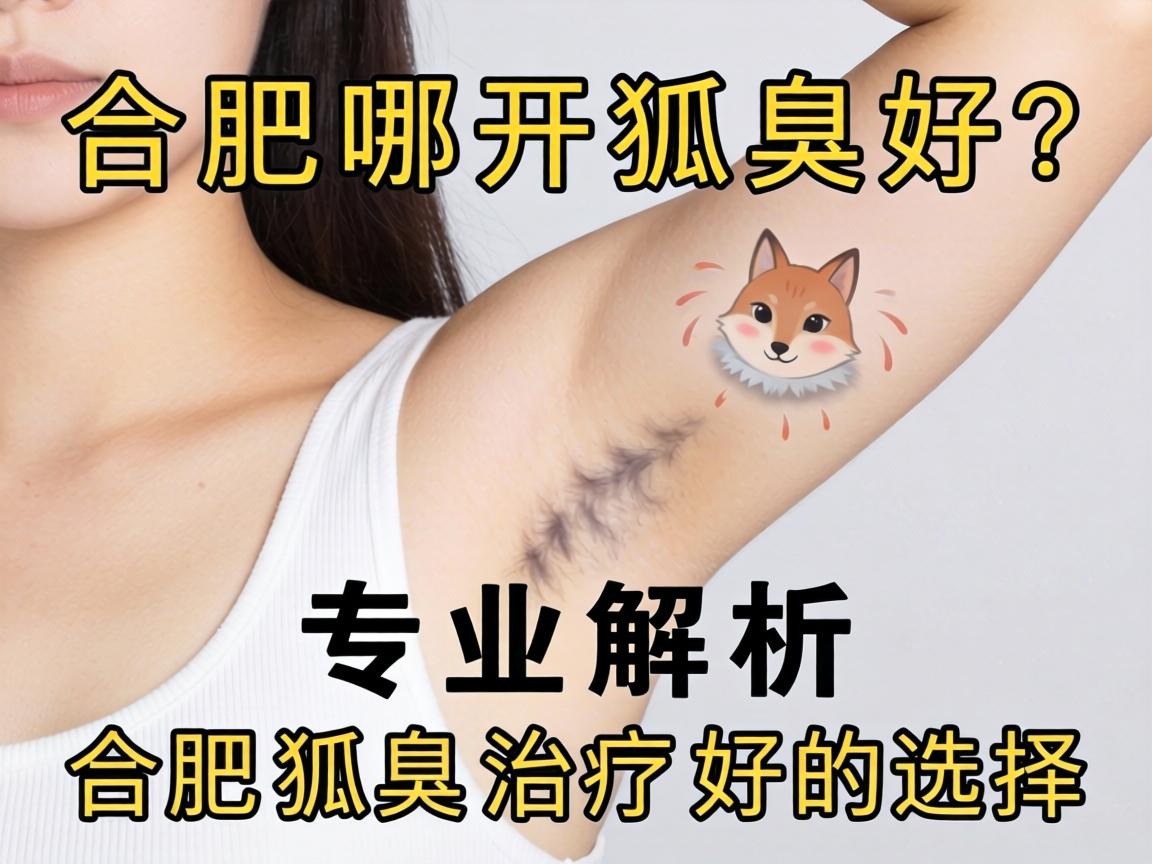 合肥哪开狐臭好？专业解析合肥狐臭治疗好的选择