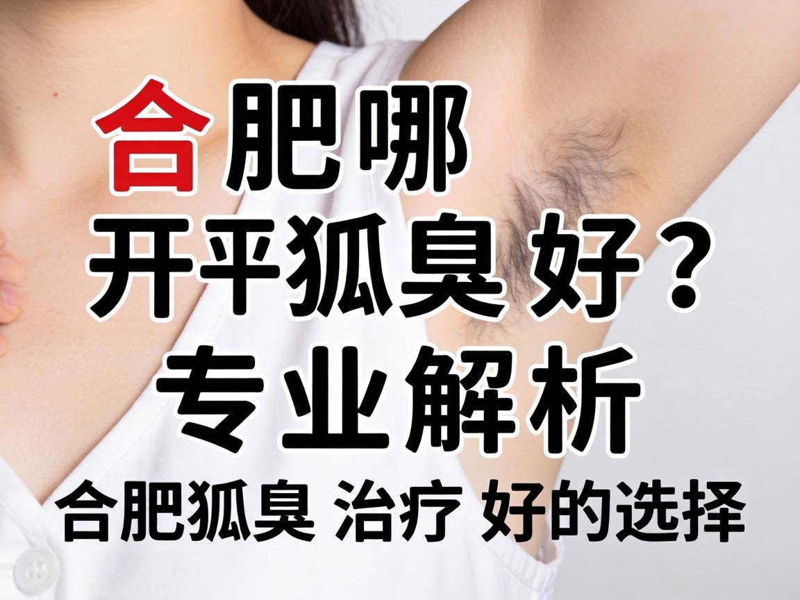 合肥哪开狐臭好？专业解析合肥狐臭治疗好的选择