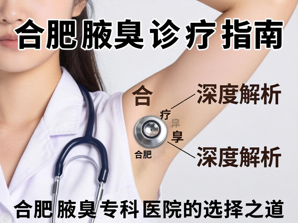 合肥腋臭诊疗指南，深度解析合肥腋臭专科医院的选择之道