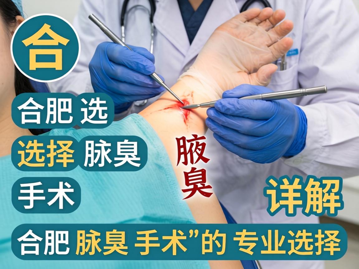 在合肥选择腋臭手术，详解合肥腋臭手术的专业选择