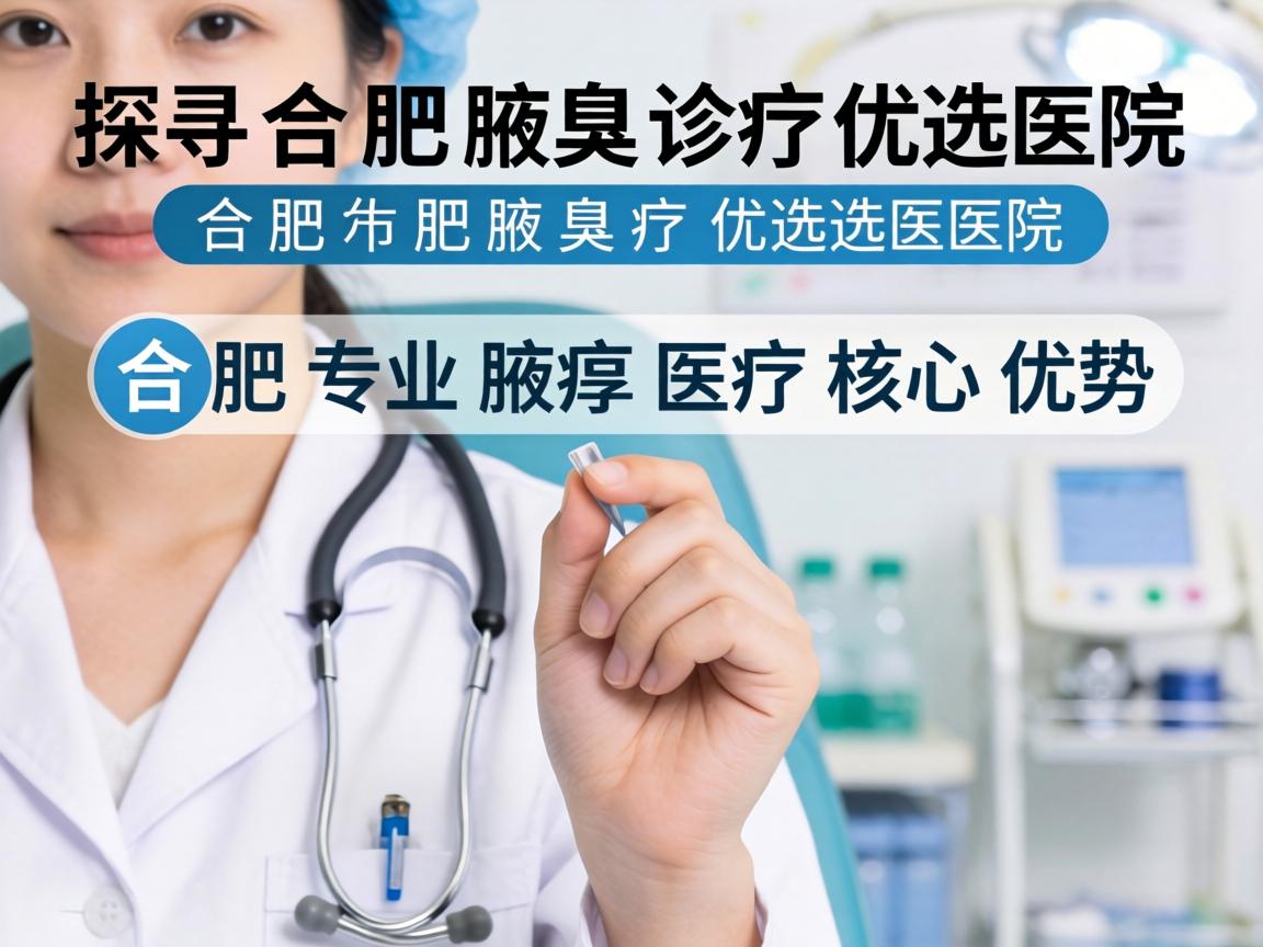 探寻合肥腋臭诊疗优选医院，解析合肥专业腋臭医疗核心优势