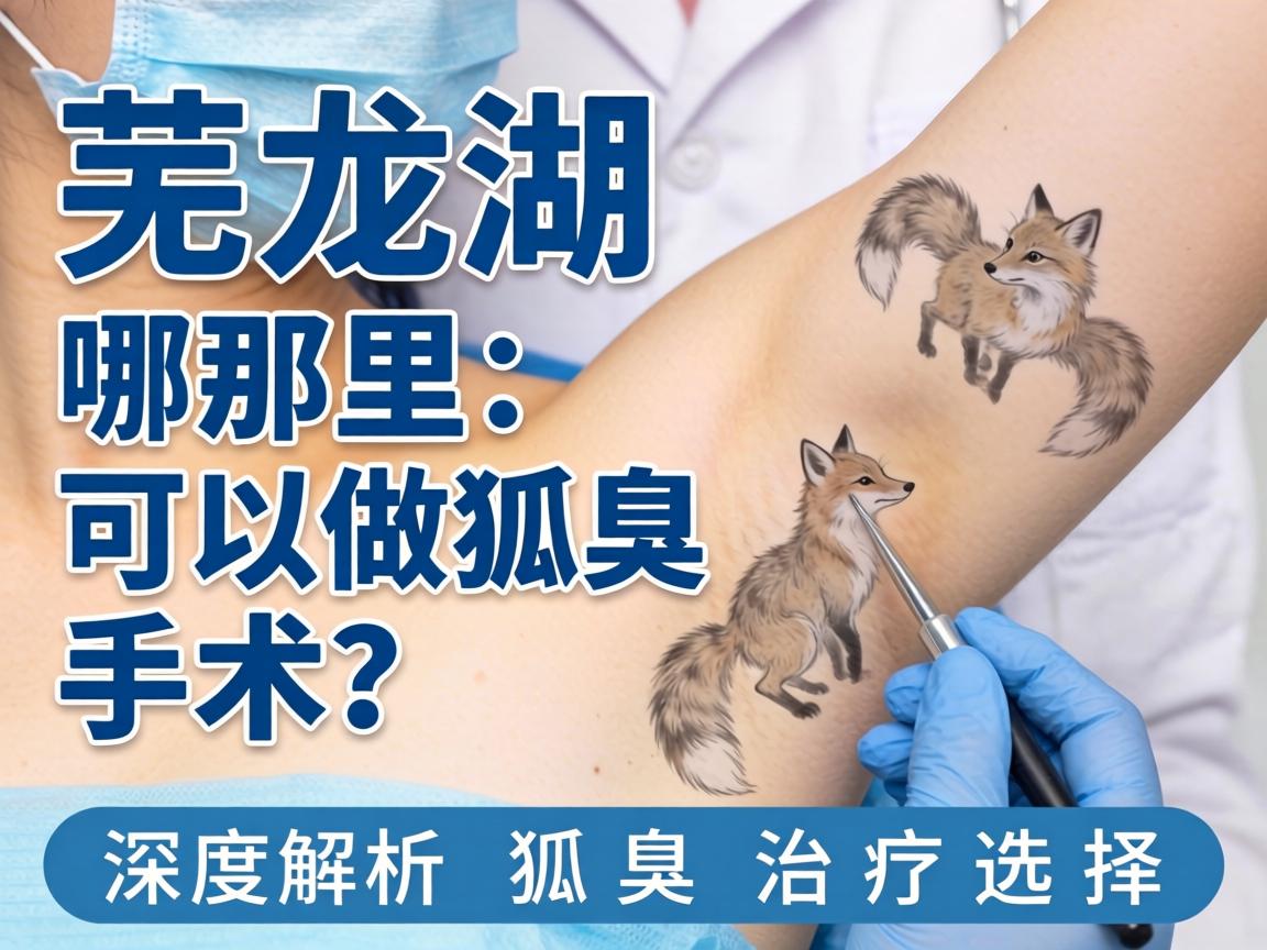 芜湖哪里可以做狐臭手术？深度解析狐臭治疗选择