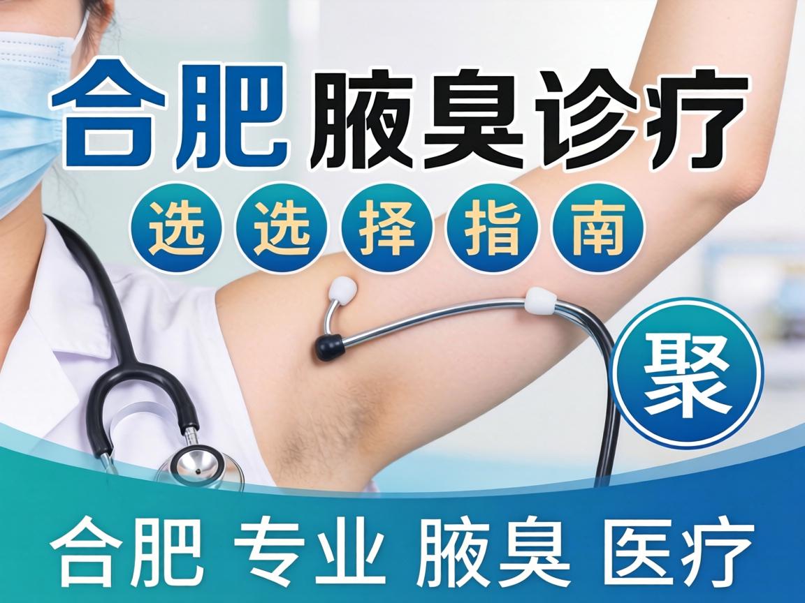 合肥腋臭诊疗选择指南，聚焦合肥专业腋臭医疗