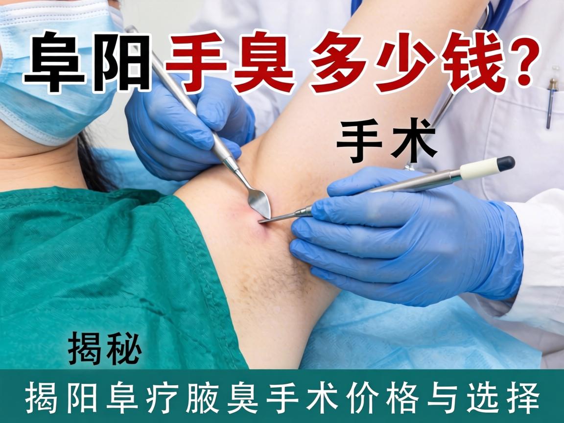 阜阳腋臭手术多少钱？揭秘阜阳腋臭手术价格与选择