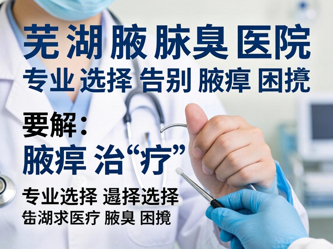 芜湖腋臭医院详解腋臭治疗，专业选择告别腋臭困扰