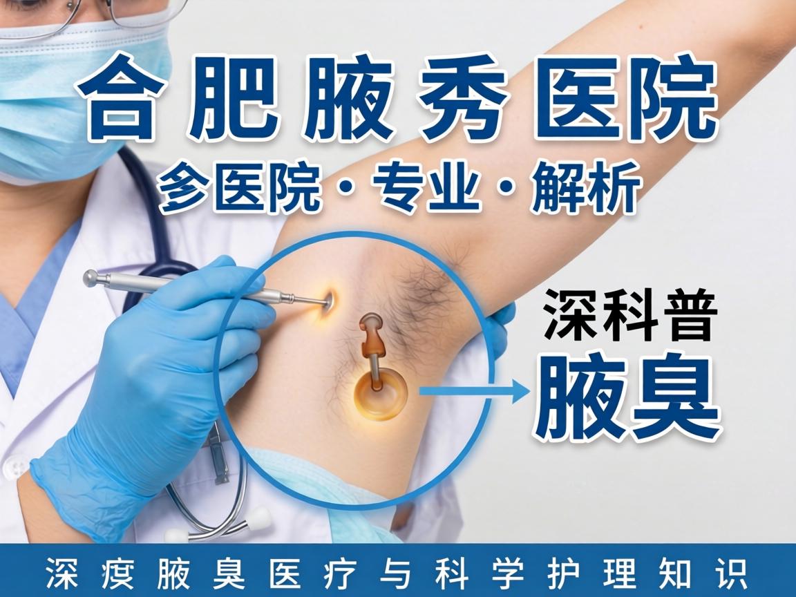 合肥腋秀医院专业解析，深度科普腋臭医疗与科学护理知识