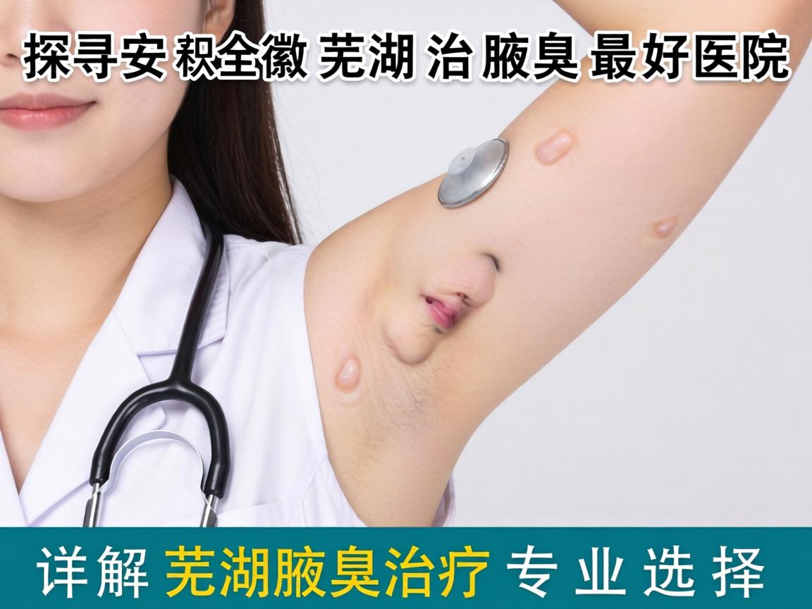 探寻安徽芜湖治腋臭最好医院，详解芜湖腋臭治疗专业选择