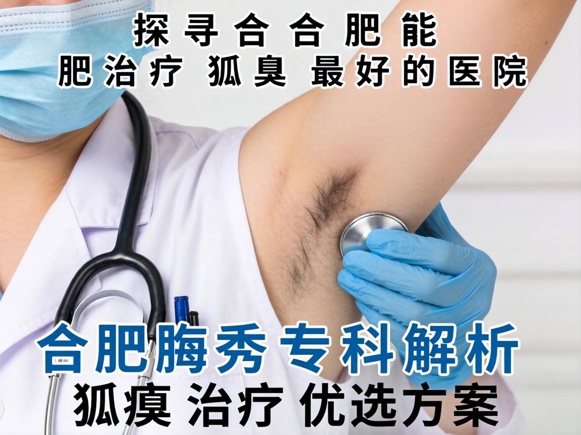 探寻合肥治疗狐臭最好的医院，合肥腋秀专科解析狐臭治疗优选方案