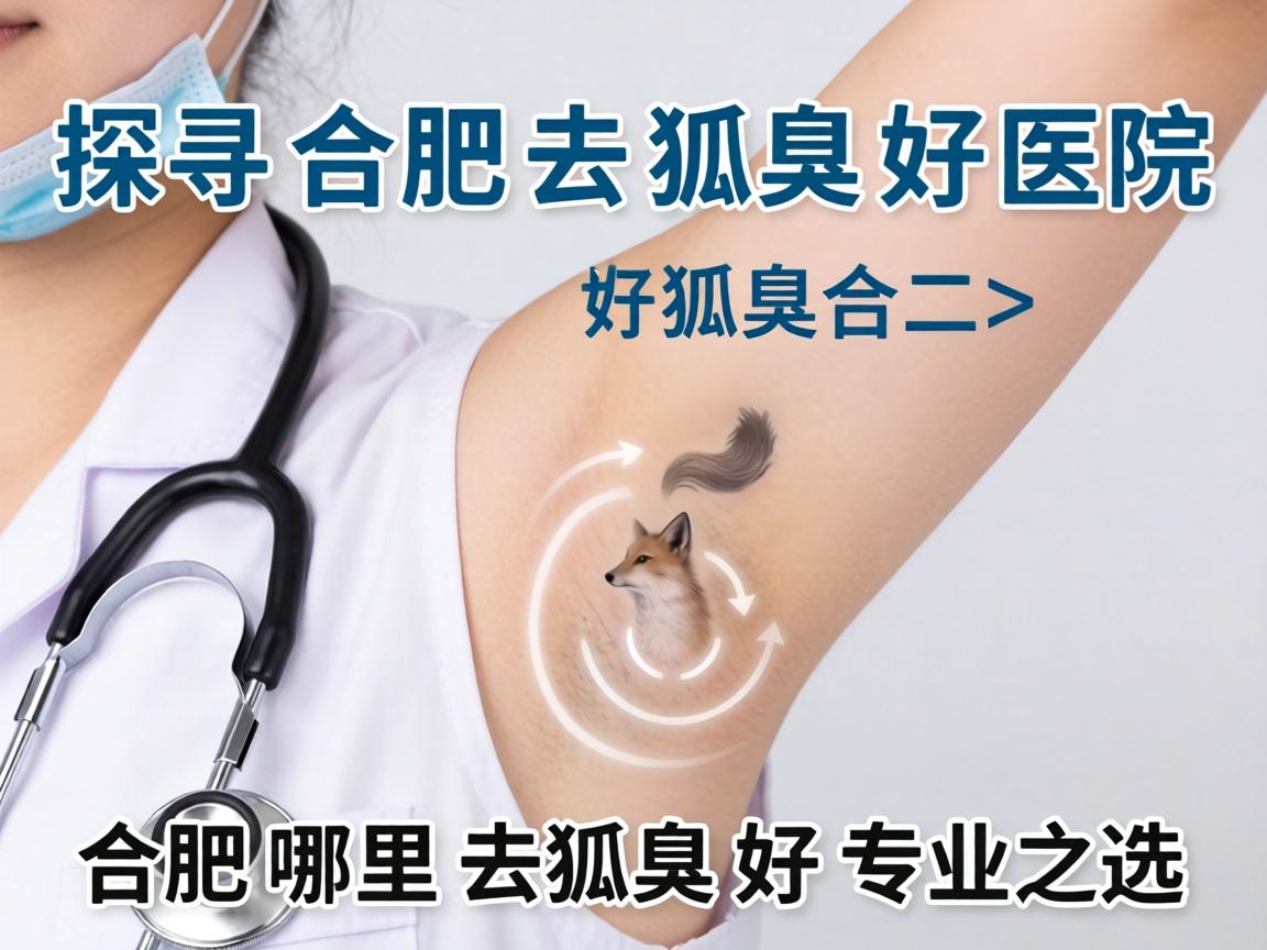 探寻合肥去狐臭好医院，合肥哪里去狐臭好专业之选