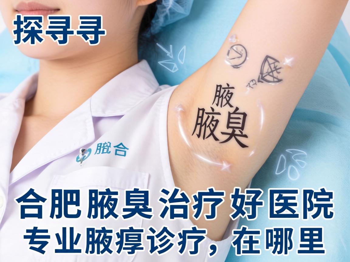 探寻合肥腋臭治疗好医院，专业腋臭诊疗在哪里