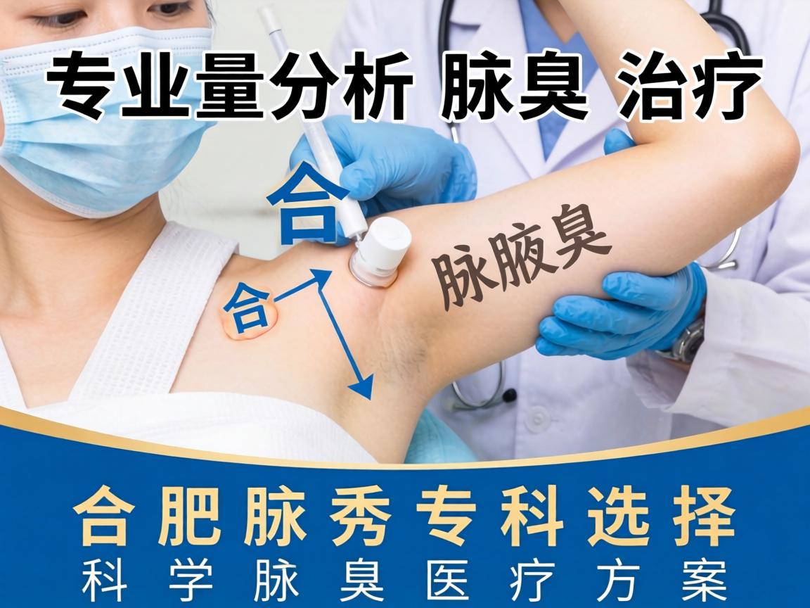 专业解析腋臭治疗，在合肥腋秀专科选择科学腋臭医疗方案