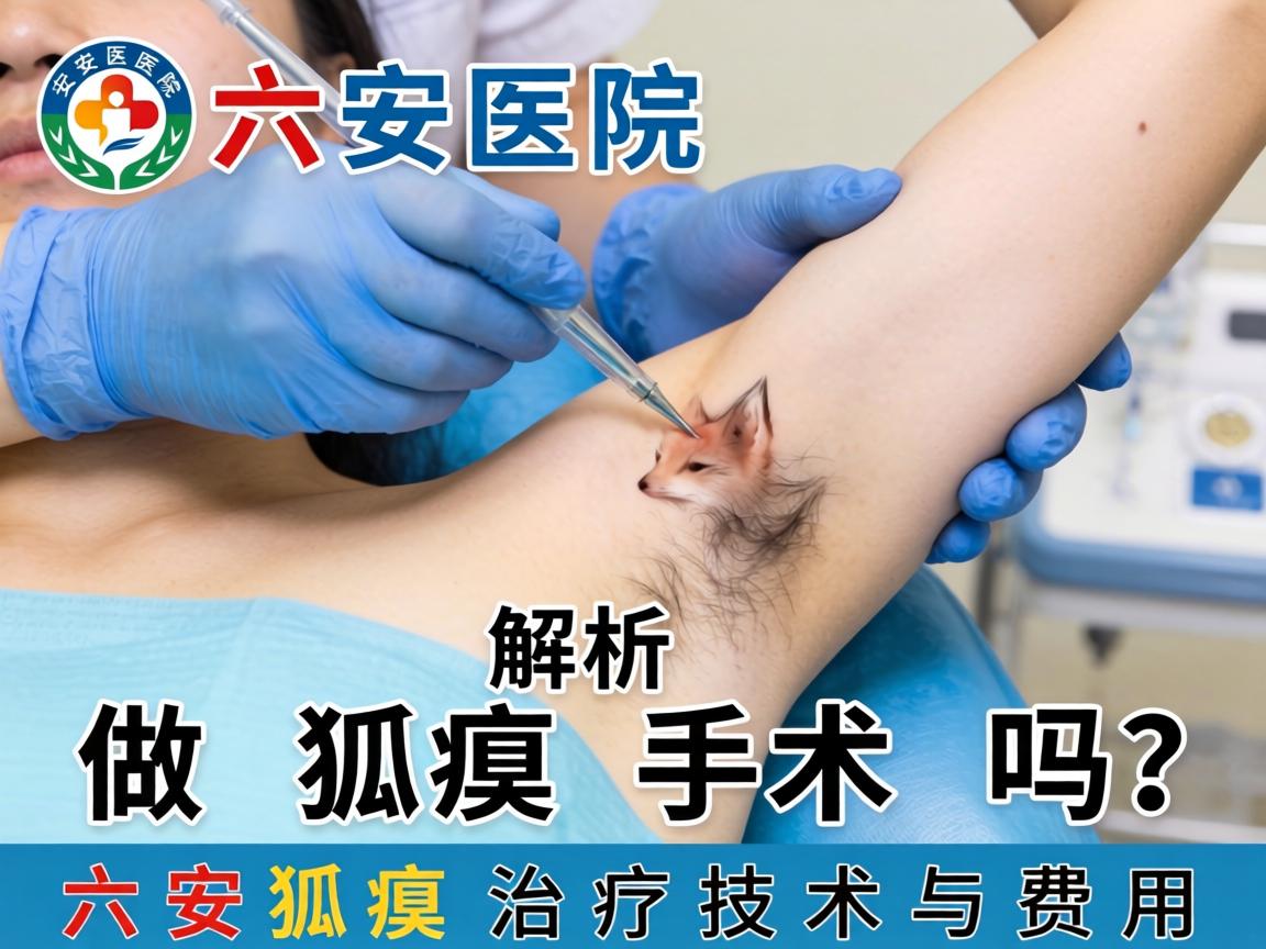 六安医院做狐臭手术吗？解析六安狐臭治疗技术与费用