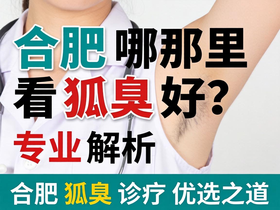 合肥哪里看狐臭好？专业解析合肥狐臭诊疗优选之道