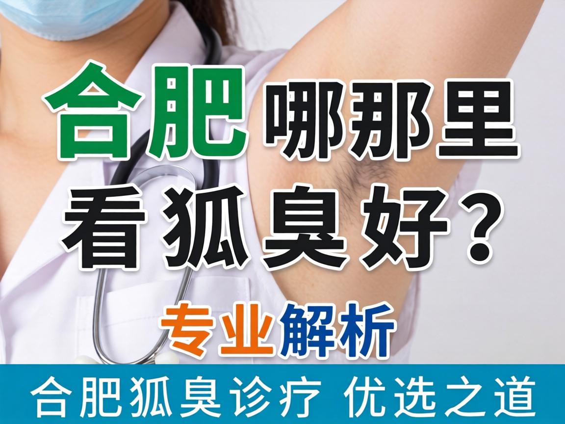 合肥哪里看狐臭好？专业解析合肥狐臭诊疗优选之道