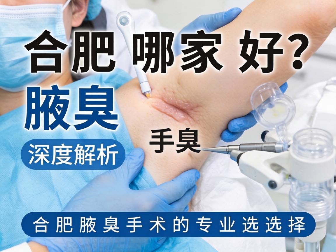 合肥腋臭手术哪家好？深度解析合肥腋臭手术的专业选择